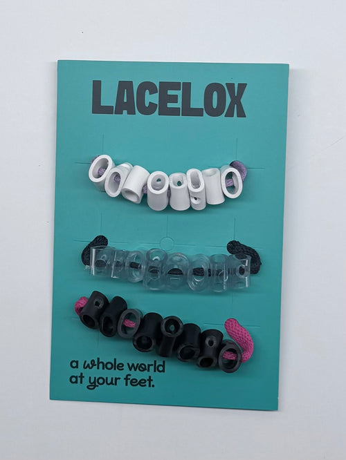 Single Black, White and Clear Lacelox Starter Pack