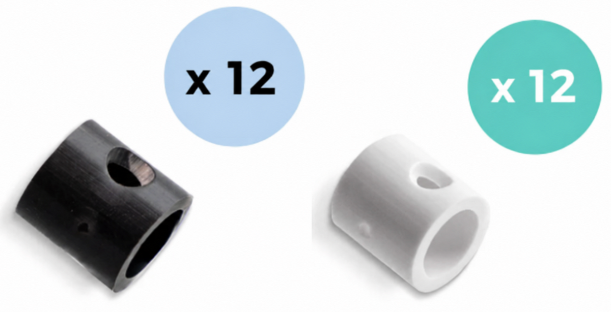 Single Black and White Lacelox Starter Pack